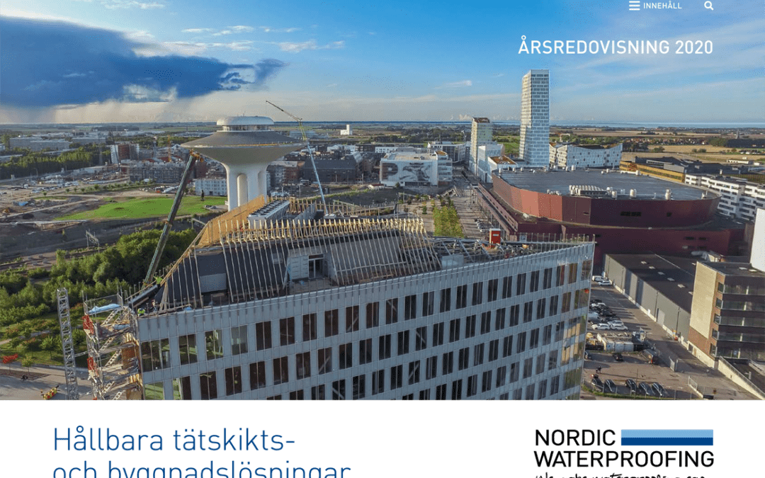 Nordic Waterproofing Årsredovisning 2020