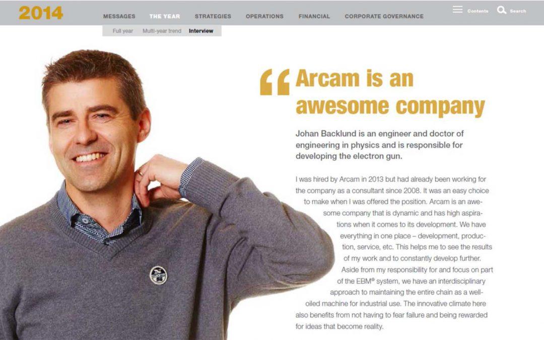 Arcam Årsredovisning 2014
