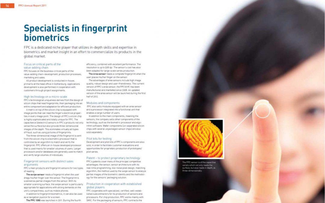 Fingerprint Cards årsredovisning 2011