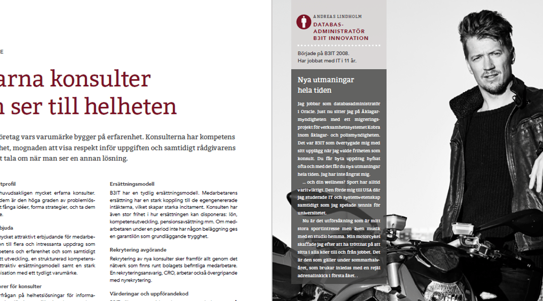 B3IT Årsredovisning 2015
