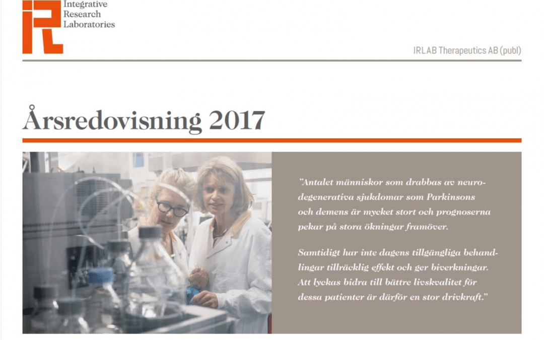 IRLAB Årsredovisning 2017